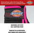 Dickies Heavy Duty Synthetic Leather Work Gloves Women, Touchscreen Compatible | Mechanic, Gardening Gloves, Black/Pink, Large...