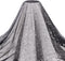 BENECREAT 3Yard Black Sequins Star Lace Fabric, 59" Silver Stamping Star Mesh Lace Fabric for DIY Handmade Clothing Wedding Dress Home Decor, 0.4m...