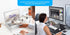 Acrylic Monitor Stand Riser Clear Laptop Stand for Desk Acrylic Monitor Riser for Desk Accessories Aesthetic Laptop Riser Clear Computer Stand Whi...