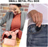 Pill Box 3 Compartment - Metal Travel Pill Case for Pocket or Purse, Portable Waterproof Medicine Pill Organizer Holder Daily Pill Container for M...