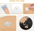 ANNOVA World Map Notice Board 3pcs Pack 12-Inch Cork Memo Board Stick-On Mounting Non-Residue, Pinnable, Pinboard (Cork Brown, 12 Inch)...