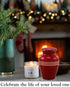 Immortal-Memories Serenity Keepsake Urn for Ashes - Miniature Urns - Mini Jar - Pet Urn -Token Urn with Velvet Bag (Red)...