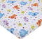 Disney Monsters Inc. Blue, Green, Orange and White, Sully and Mike Super Soft Nursery Fitted Mini Crib Sheet...