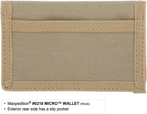 Maxpedition Gear Micro Wallet Black...