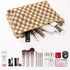 Cosmetic Bags for Women-Checkered Travel Cosmetic Bag Aesthetic Women Handbags Purses Makeup Brushes Organizer Storage Makeup Bag Pouch Pencil Cas...
