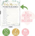 Hadley Designs Hilarious Baby Shower Games Set – 25 Double-Sided Cards for 25 Guests, 2 Games, Word Scramble Baby Shower Game, True or False, Gend...