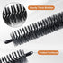 Dryer Cleaner Vent Brush - 70cm or 75cm Long Flexible Dryer Vent Cleaner & Refrigerator Condenser Coil Brush Long Flexible Refrigerator Coil Clean...