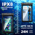 Waterproof Phone Pouch,IPX8 Universal Waterproof Case Underwater Dry Bag Compatible to iPhone 15 13 12 Pro Max SE2 11 Pro XR X 8 7 6s Plus Galaxy ...