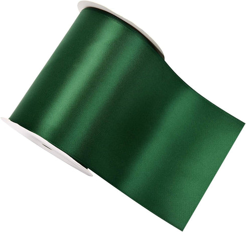 YAMA Double Face Satin Ribbon Roll - 4 inch Wide Solid Color Craft Ribbon, Great for Chair Sash,Making Bow, Sewing and Wedding Bouquet- 5 Yard/Spo...
