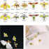 10 Pack Cute Bee Brooch Pin Set Enamel Crystal Animal Lapel Brooches Novelty Funny Pins Badges for Women Girls Boys Clothing Bags Backpacks Jacket...