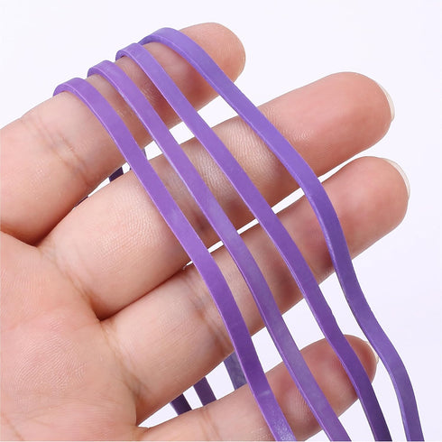 Mr. Pen- Large Rubber Bands, 100 Pack, Purple, Big Rubber Bands, Extra Large Rubber Bands, Purple Rubber Bands Large, Long Rubber Bands Office Sup...