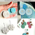 Puocaon Boho Polymer Clay Cutters - 5 Pcs Floral Clay Cutters for Polymer Clay Jewelry Making, Retro Dangle Earring Clay Jewelry Cutters, Embossed...