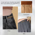 4 Sets Adjustable Jeans Button, No Need to Sew Detachable Button Pins, Perfect Fit Detachable Instant Button. (Golden Circle)...