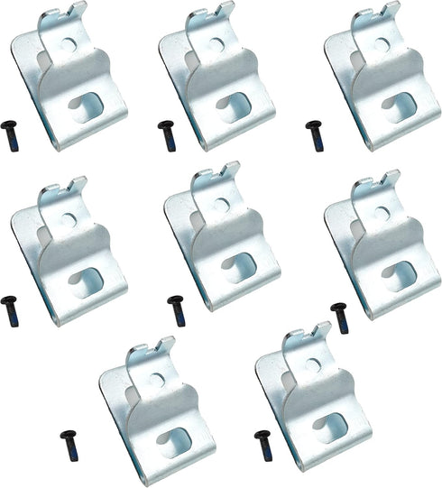 8pcs Hook Clip with Glue dispensing anti loosening screw for Dewalt N268241 N169778 N086039 Fit for 20V Power Tools DCD980 DCD985...