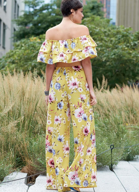 McCall's Patterns Misses' Tops and Pants, Y (XSM-SML-MED)...