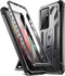 Poetic Spartan Case for Galaxy S21 Ultra 5G, 6.8" Screen Protector, Fingerprint ID, Rugged Shockproof Cover, Kickstand, Metallic Gun Metal...