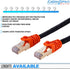 Cables Direct Online 10FT Cat7 Outdoor Ethernet Cable 26AWG SFTP Heavy-Duty Cat 7 Networking Patch Cord RJ45 600Mhz Waterproof Direct Burial...