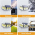 Upgraded Solar Lights Outdoor, 3 Modes 368LED Solar Security Lights Outdoor IP65 Waterproof Solar Motion Sensor Lights Outdoor Solar Wall Lights O...