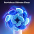 Bitvae R1 Rotating Electric Toothbrush with 8 Brush Heads for Adults and Kids, 60-Day Battery Life, 5 Modes Rechargeable Power Toothbrush with 2-M...
