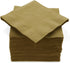 100 Pack Gold Beverage Napkins, Big Party Pack, 2 Ply, Ideal for Wedding, Party, Birthday, Dinner, Lunch, Cocktails. (5” x 5”) by Amcrate...