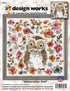 Design Works Crafts Watercolor Owl Counted Cross Stitch Kit, White...