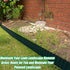 Garden Landscape Edging Board 30 Feet Corrugated Paver Edging Antirust Flexibility Garden Bed Edging Plastic Garden Border Weed Barrier Edging for...
