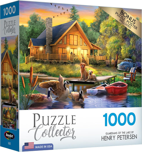 RoseArt - Puzzle Collector - Guardians of The Lake - 1000 Piece Jigsaw Puzzle for Adults...