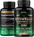 Boswellia Extract Capsules - Boswellia Serrata 1200mg, 65% Boswellic Acid - Joint Comfort & Health Support Supplement - w/Turmeric, Hyaluronic Aci...