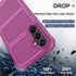 RubCase for Samsung Galaxy S23 FE Case with Belt Clip Holster | Built-in Screen Protector, Heavy Duty Military Grade Shockproof Drop Proof Rugged ...