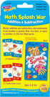 TREND enterprises, Inc. Math Splash War Addition & Subtraction Challenge Cards®...