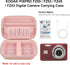 Camera Carrying Case for KODAK PIXPRO FZ55/ FZ53/ FZ45/ FZ43 16MP Digital Camera, Vlogging Camera Storage Holder Trave Bag, Mesh Bag Fits Batterie...