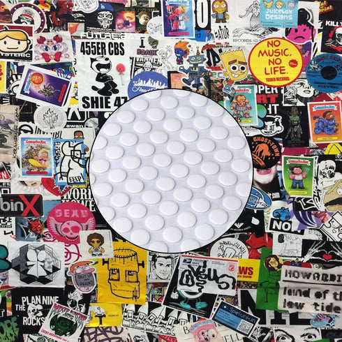 10 Sheets Double Sided Adhesive Dots, 2600pcs Strong Adhesive Transparent Dots Waterproof Dot Glue Stickers Traceless Round for DIY Craft Home Sup...
