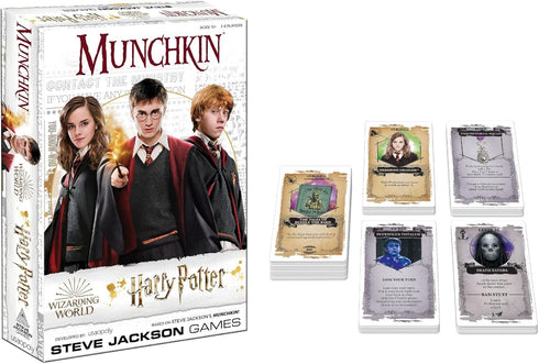 Munchkin Harry Potter Board Game | Officially Licensed Harry Potter Gift | Artwork from Harry Potter Movies | Collectible Steve Jackson's Munchkin...