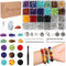 Raicegs Chakra Beads for Jewelry Making Real Natural Stone Beads for Bracelets Making Kits Healing Crystals DIY Gemstone for Necklace Earring Maki...