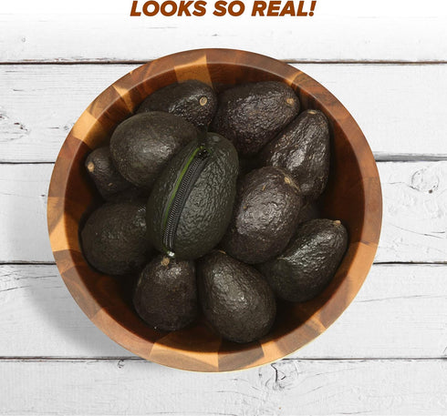 Avocado Coin Purse Pouch | Realistic Looking Avocado Wallet | Funny Novelty Gifts For Avocado Lover | Avocado Decor Decorations Accessories...