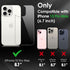 3 in 1 Screen Protector for iPhone 15 Pro Max, Front and Back Tempered Glass Screen Protector, Camera Lens Protector Ultra Thin Bubble Free(6.7 in...
