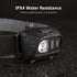 Lepro LED Headlamp Flashlights, 1500Lux Head Lamp with 6 Lighting Modes and Red Light, IPX4 Waterproof Headlamp for Camping Hiking Backpacking Fis...