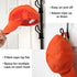 Perfect Curve CapRack | Over-The-Door Hat Organizer for Baseball Caps | 2 Straps, Holds 18-36 Adjustable Caps | Black...
