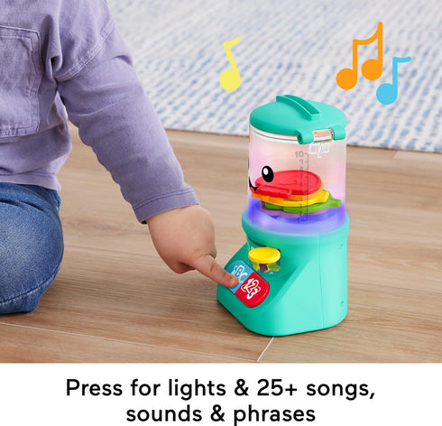 Fisher-Price Laugh & Learn Baby & Toddler Toy Counting & Colors Smoothie Maker Pretend Blender with Music & Lights for Ages 9+ Months...