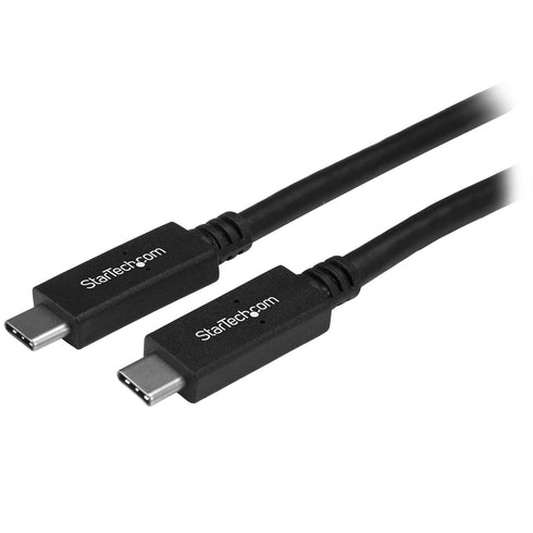 StarTech.com USB C to UCB C Cable - 3 ft / 1m - M/M - USB 3.0 (5Gbps) - USB C Charging Cable - USB Type C Cable - USB-C to USB-C Cable (USB315CC1M...