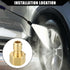 Pressure Washer Coupler/Outer Washer Gun Adapter Universal for Car/Durable Brass 1/2" / 1 Pcs Copper Tone...