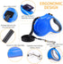 Fida Retractable Dog Leash with Dispenser and Poop Bags, 16 ft Pet Walking Leash for Small Dog or Cat up to 26 lbs, Anti-Slip Handle, Tangle Free,...