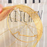 Meisha Round Fruit Bowl, Creative Mesh Fruit Dish Basket Bowl, Round Rainbow Large Metal Wire Storage Baskets, Modern Style Container for Fruit, V...