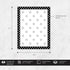 Barker Creek Designer Computer Paper, Black And White Dots, 8.5” x 11”, Decorative Printer Paper, Stationery, 50 Sheets per Pkg, Home, School and ...