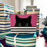 Black Cat Gifts - Gifts For Cat Lovers, Cat Makeup Bag, Cat Mom Gifts, Black Cat Small Makeup Cosmetic Bag For Purse(Pink Makeup Bag),Makeup Bag 7...
