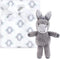 Hudson Baby Unisex Baby Plush Blanket with Toy, Snuggly Donkey, One Size...