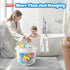 UNEEDE Bath Toy Organizer,2 Gallons Bathtub Toy Storage Organizer,Quick Access Bath Toy Holder For Bathtub,Baby Organizer And Storage,Quick Dry Ba...
