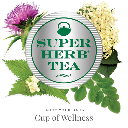 The Republic of Tea — Organic Nettle SuperHerb Tea Tin, 36 Herbal Tea Bags, Naturally Caffeine-Free...