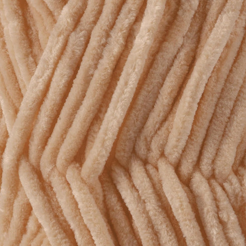 Sensy Velvet Yarn for Crocheting, Baby Blanket Yarn, Chenille Yarn, Amigurumi Yarn, 3.5 oz, 132 Yards, Gauge 5 Bulky (Beige)......