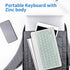 Portable Mini Wireless Bluetooth Keyboar for Apple iPad iPhone Samsung Tablet Kindle Fire HD 10/8/Fire Max 11 Keyboard 10-Inch Green...